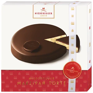 Niederegger Marzipan Torte mit Zartbitter-Schokolade 390 g